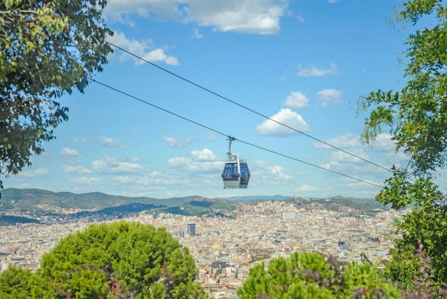 Barcelona desde el teleférico