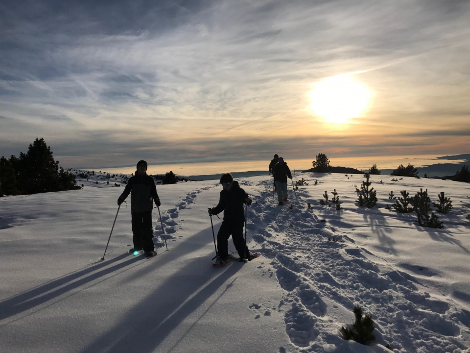 Salida con raquetas de nieve Mirador en Lleida Salida con raquetas de nieve Mirador en Lleida