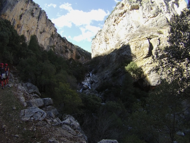 Cañón rocoso