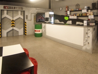 Partida de Laser tag en Mataró con Pizza