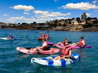 Renta kayak individual Club Náutico Moraira, 1h