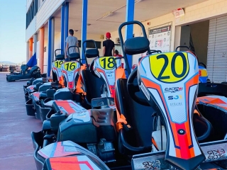 Carrera de karts en Talavera, 40 minutos