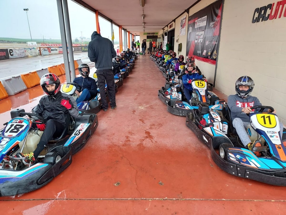 Karting con amigos