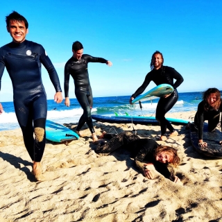 Pack de 2 clases de surf en la Barceloneta 3h