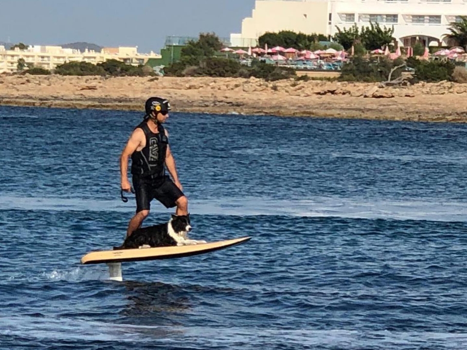 Fliteboard con mascota Fliteboard con mascota