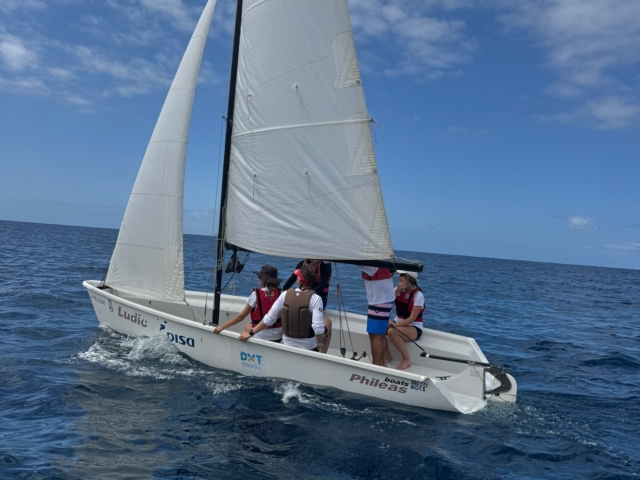 Renta de vela ligera Laser en Tenerife, 1 hora