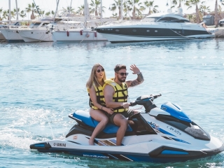 Ruta jet ski en Puerto de Carboneras, 60 min
