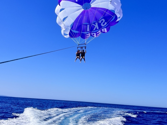 Parasailing para dos +vídeo Port Santa Eulàlia 15m