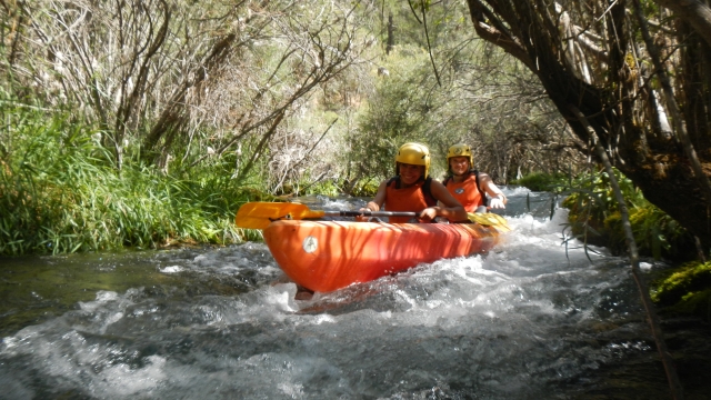 Recorrido en piragua