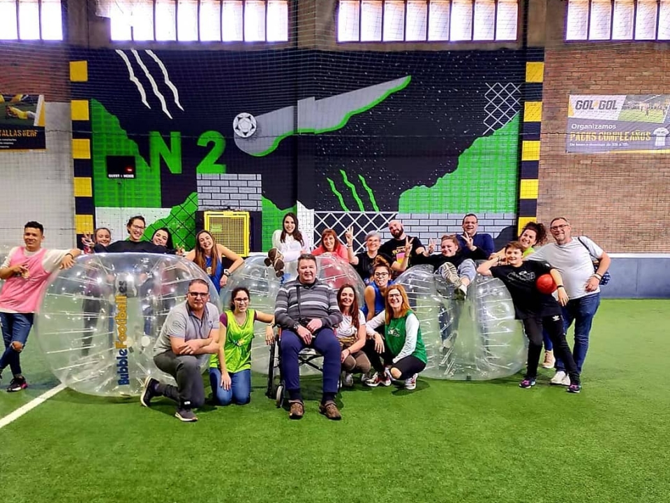 Bubble football Bubble football