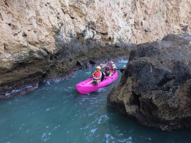 Selfie con kayaks