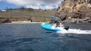 Renta zodiac en Playa de Santiago La Gomera 5h
