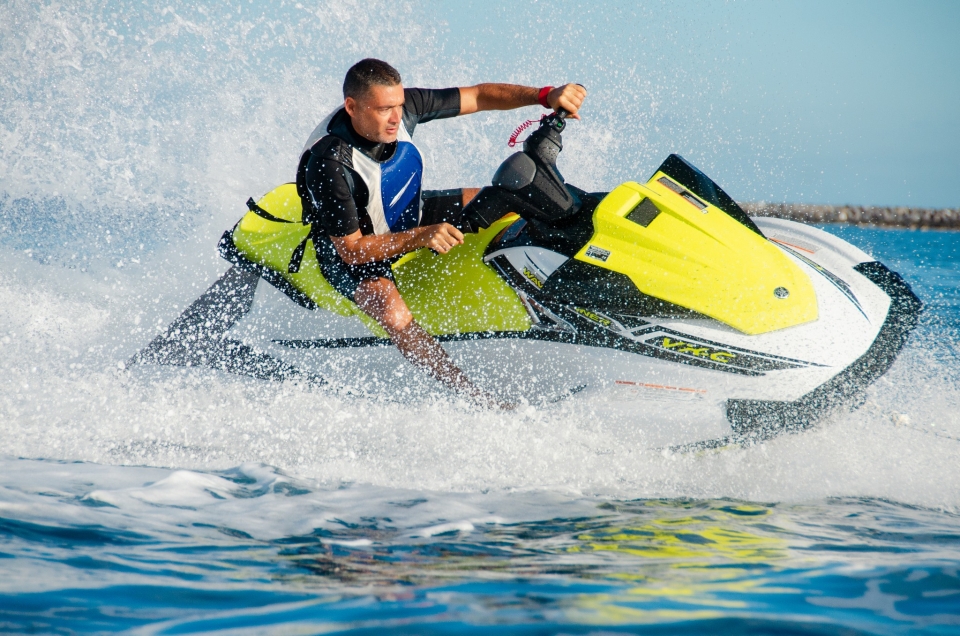 Jet skis en Tenerife