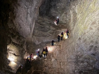 Espeleología acuática en Gruta de los Chorros, 6h