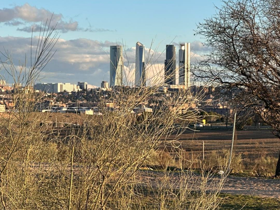 Skyline de Madrid a caballo Skyline de Madrid a caballo