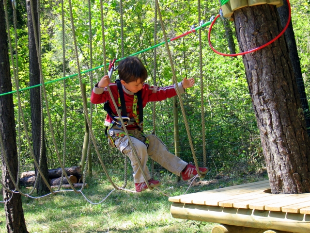 Circuito Infantil multiaventura en La Molina