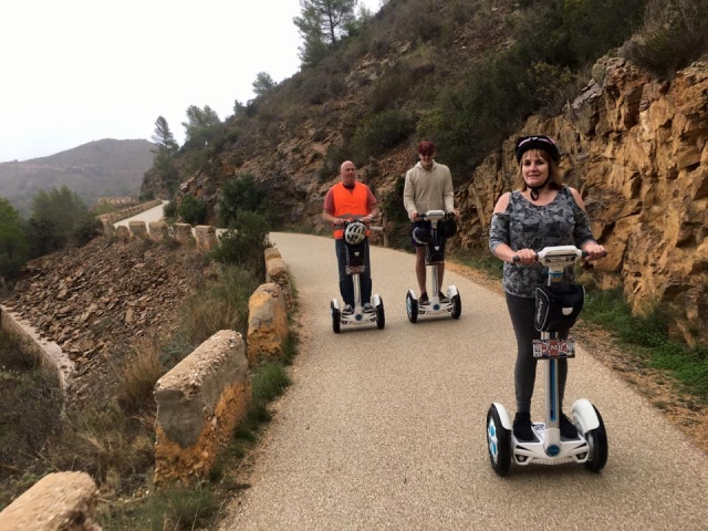 Ruta en segway