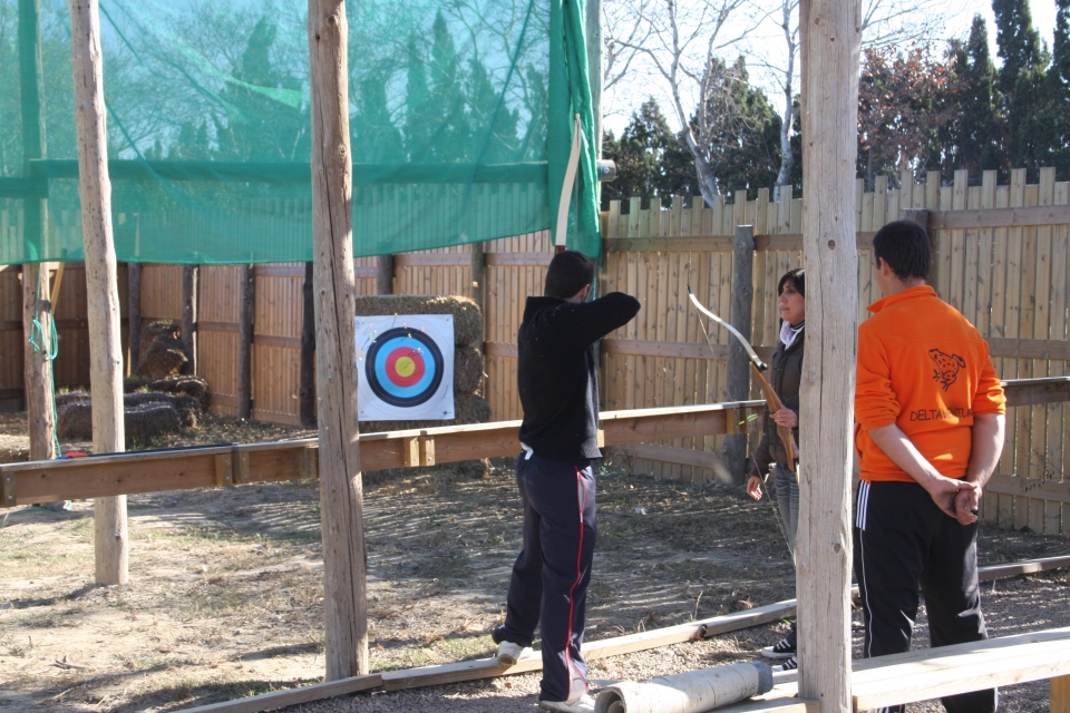 Deporle del jalo con arco