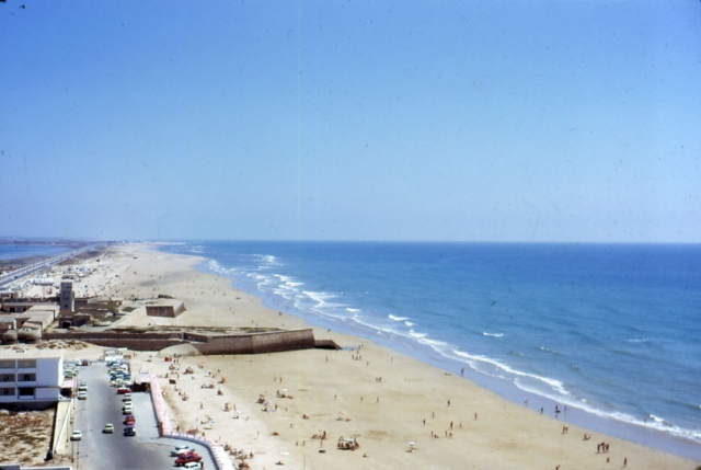 En las playas de Cadiz