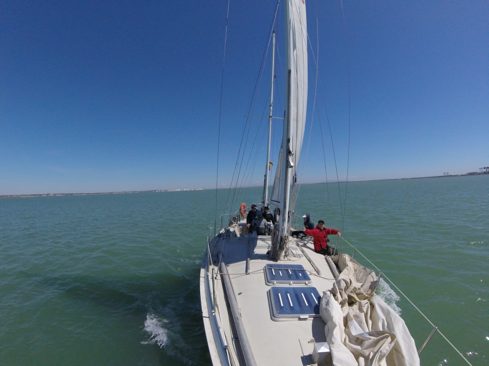 Velero navegando Velero navegando