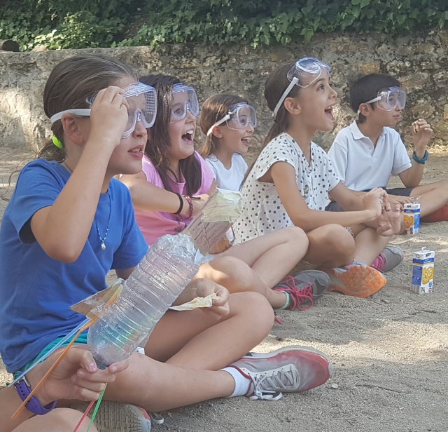 Campamento de ciencias en Guadarrama en julio