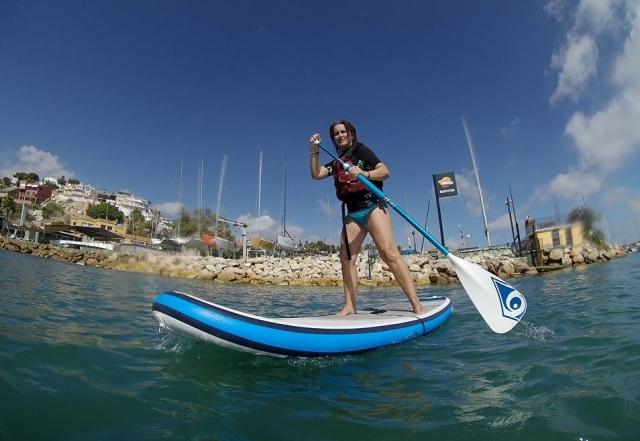 Curso de inicio al paddle board en Málaga 1 h