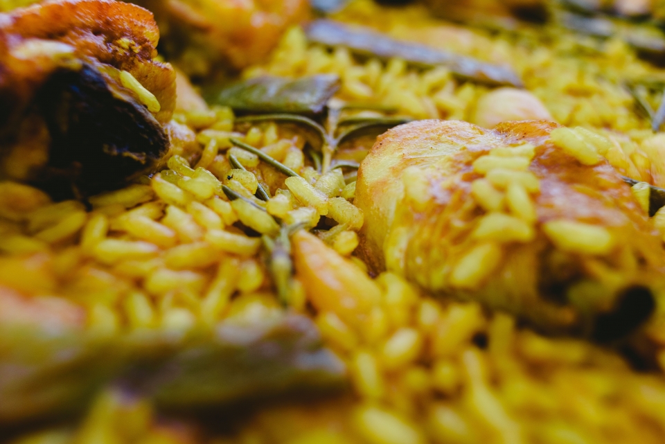 Rica paella a bordo Rica paella a bordo