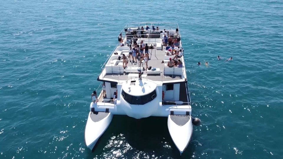 Travesía en un catamarán