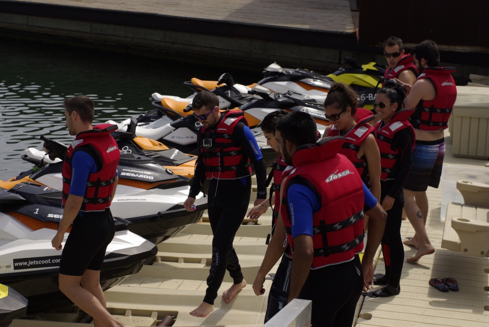 Jet ski para despedidas