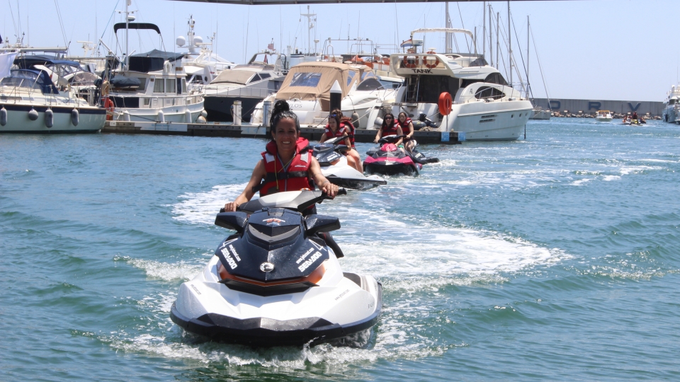 Jetski con amigas