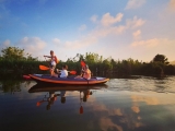 Ruta en kayak al atardecer en Río Júcar, 1h30min