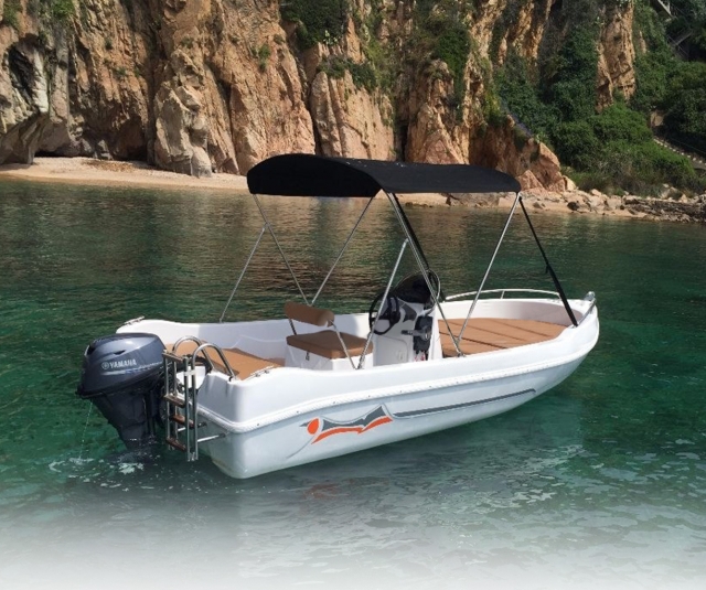 Barco a motor en Alicanle
