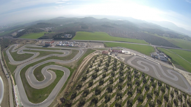 Foto Aérea del karting en Campillos