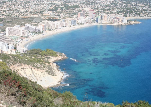 Playa Fossa en Calpe