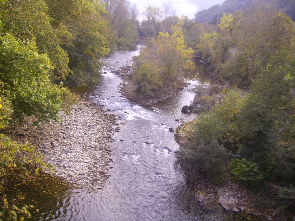 Río Sella en Asturias