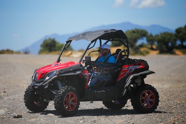 Surcando paisajes áridos en buggy