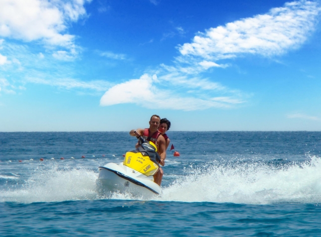 Circuito jet ski Playa de la Gaviota, 15min