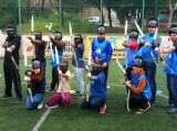 Partida archery tag+bubble football Barcelona 2h