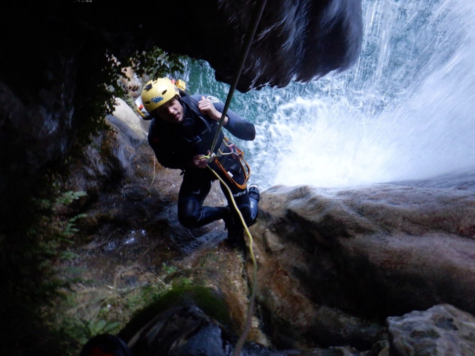 Descendiendo el barranco