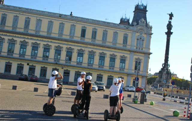 Tour en segway por el Puerto Olimpico, 90 min