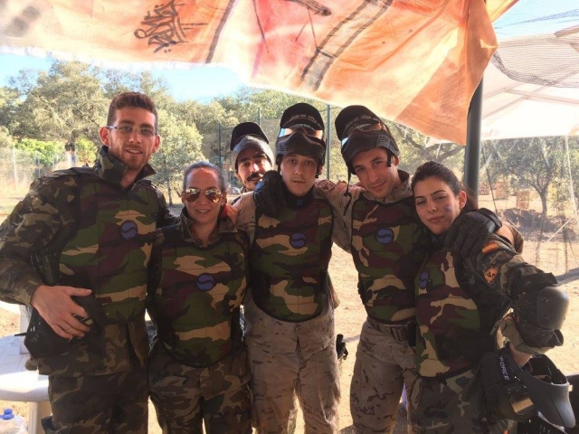 Disfrutando del dia de gotcha