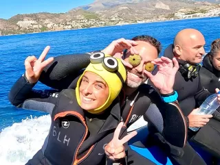 Bautismo de buceo en barco Puerto Deportivo, 30min