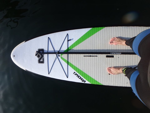 Bautizo de Paddle board en la presa de Sau