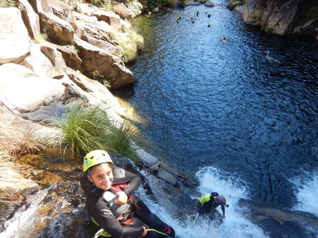 Descenso del cañón del Verdugo
