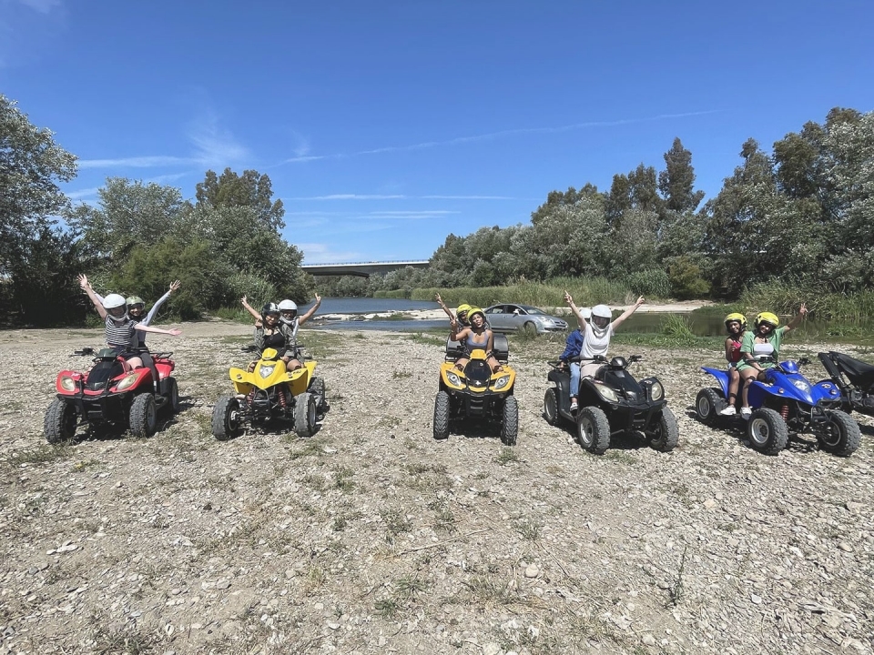Disfruta de una ruta en cuatrimoto por el paraje de Guadalhorce