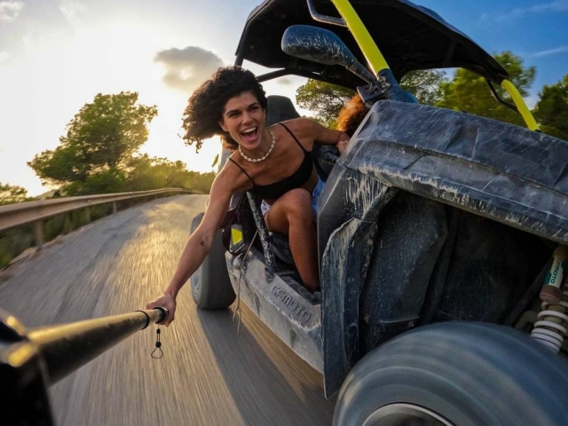 Ruta en buggy desde Playa d'en Bossa, 2h30min