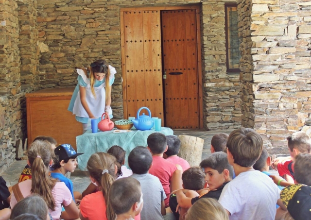 Teatro en el campamento