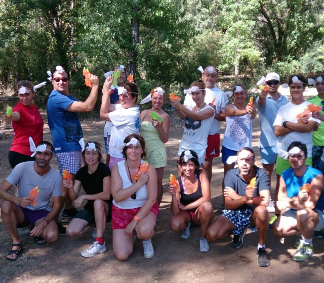 Diversión en el campamento