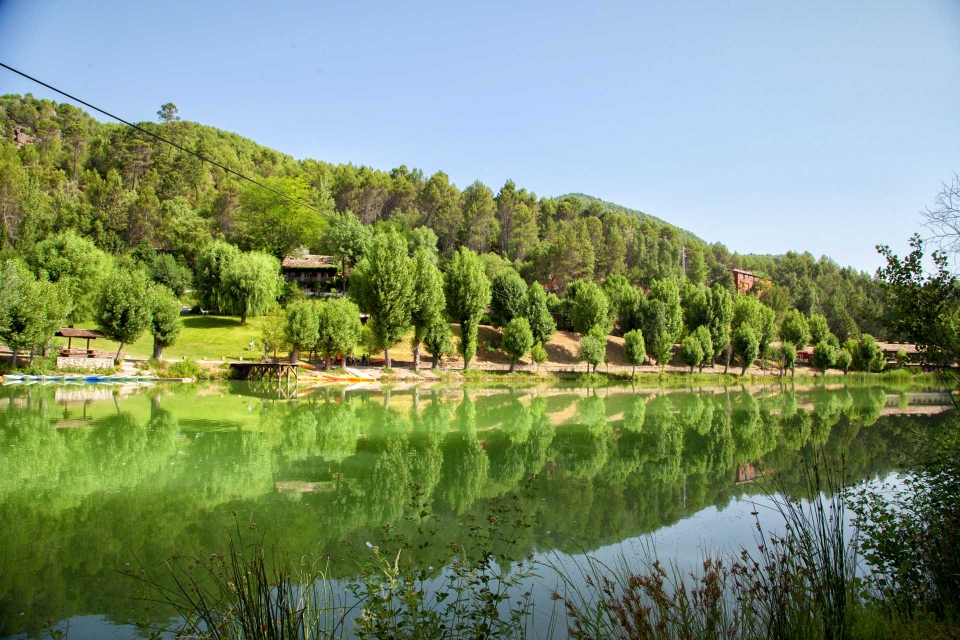 Lago Cazorla en familia