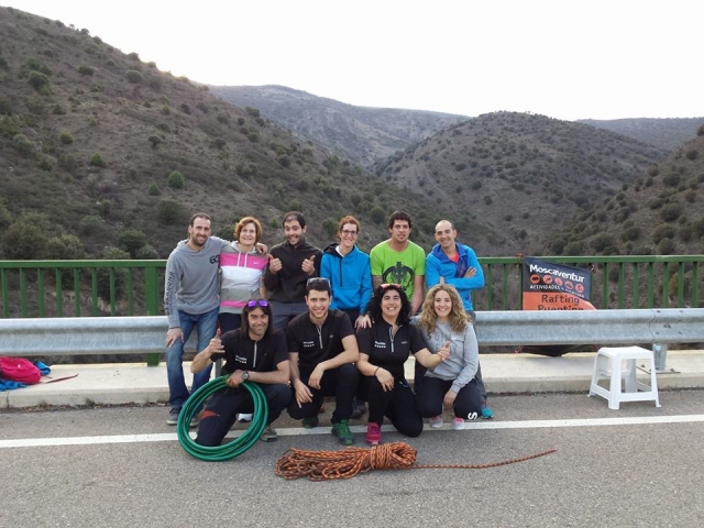Participantes del bungee